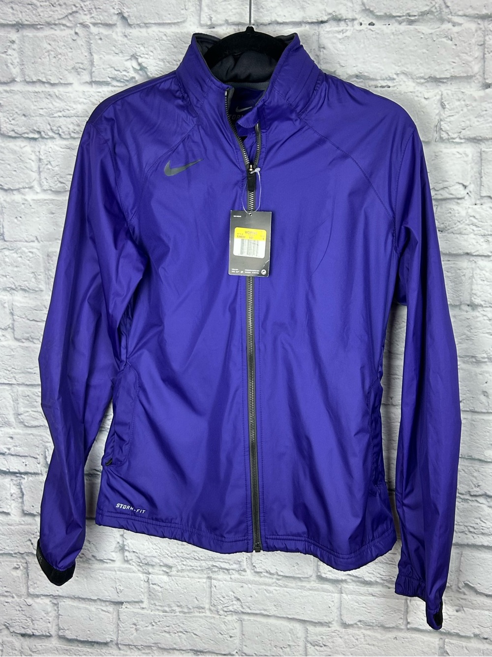 Nike TCU Horned Frogs Storm-FIT Jacket Women’s Small NWT Hidden Hood